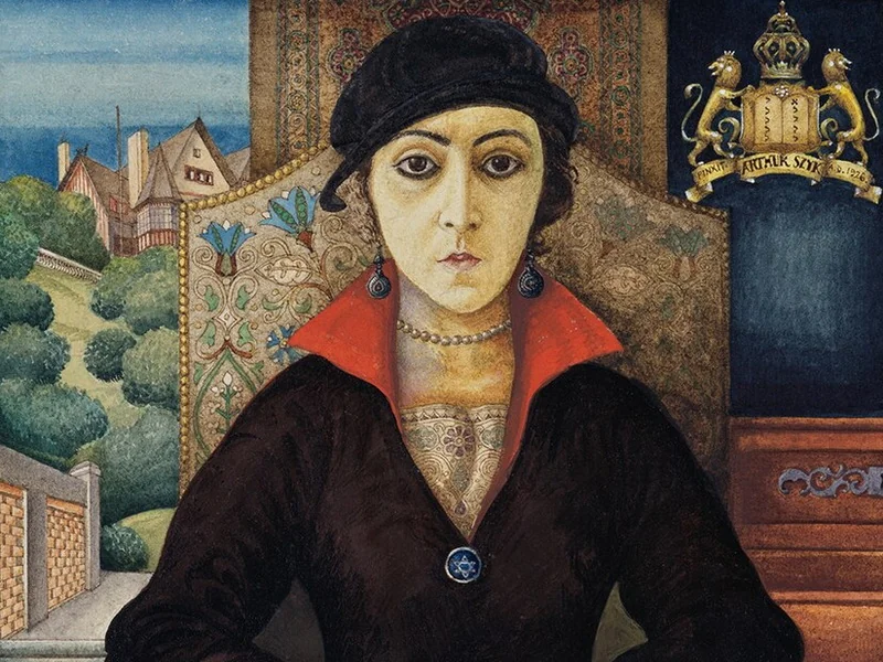 1894-Arthur Szyk - Portrait of Julia Szyk. Paris, 1926